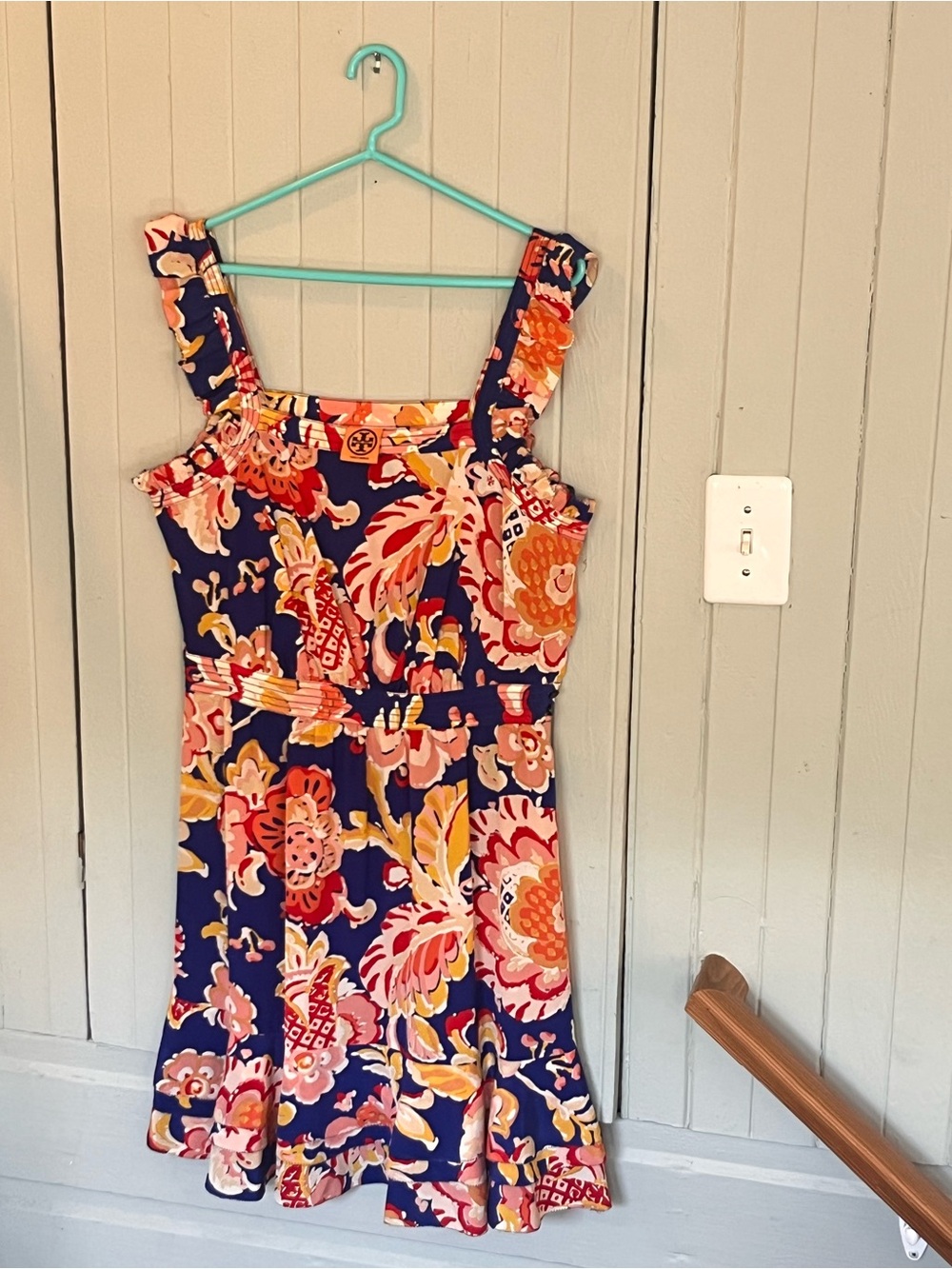 Tory Burch Aloisa silk dress - wildflower - size 12